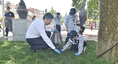YENİŞEHİR BELEDİYE BAŞKANI ERCAN ÖZEL ATIK TOPLAMA VE AYRIŞTIRMANIN ÖNEMİNE DİKKAT ÇEKTİ