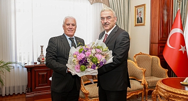 Başkan Bozbey’den Bursa Valisi Ayyıldız’a ‘hayırlı olsun’ ziyareti.