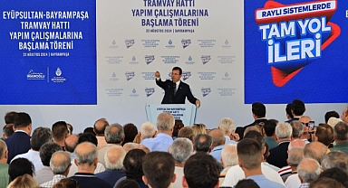 EYÜPSULTAN-BAYRAMPAŞA HATTI’NIN YAPIMINA BAŞLANDI