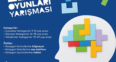 ZEKA OYUNLARI YARIŞMASI BAŞVURULARI BAŞLADI