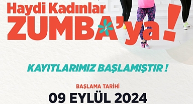 Kadınlar İçin Zumba Dersleri Başlıyor