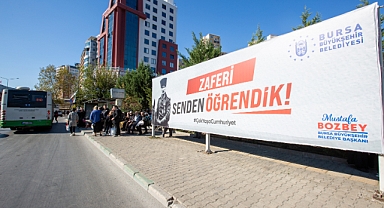 Bursa’yı, Cumhuriyet Coşkusu Sardı