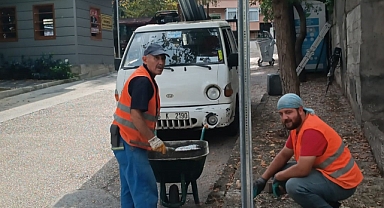 Kükürtlü'deki Trafik Levhaları Yenilendi