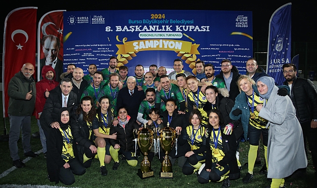 Başkanlık Kupası’nın Sahibi ‘Amazonlar’ ve ‘Spor İşleri’