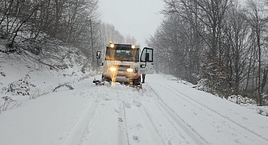 Osmangazi'de Kar Mesaisi Başladı