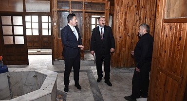 Tarihi Çarşı Hamamı Açılış İçin Gün Sayıyor