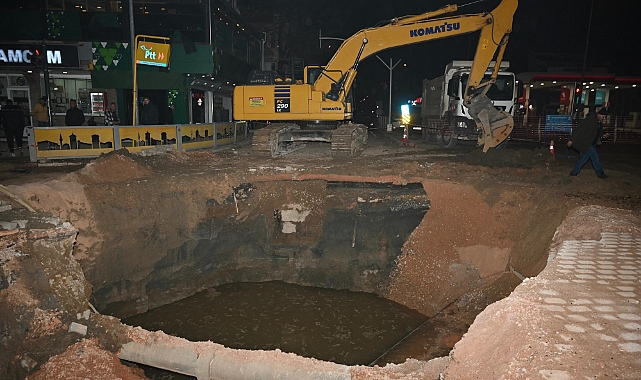 İnegöl’ün Altyapısı Sil Baştan Yenileniyor