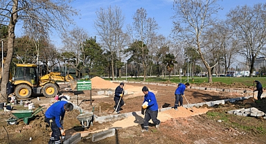  Osmangazi Belediyesi’nden yeni spor alanları - Osmangazi Belediyesi’nden gençlere basketbol sahası