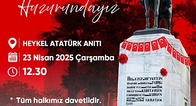 23 Nisan Ulusal Egemenlik ve Çocuk Bayramı'nda Ata'mızın manevi huzurundayız.