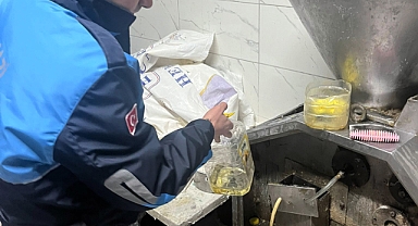 Zabıtadan merdiven altı imalathaneye baskın