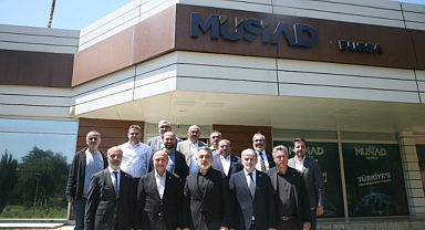 Saadet Partisi Bursa’dan MÜSİAD’a ziyaret