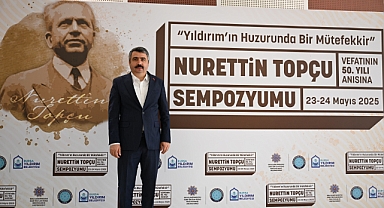 YILDIRIM BELEDİYESİ’NDEN NURETTİN TOPÇU’YA VEFA MÜTEFEKKİR NURETTİN TOPÇU, SEMPOZYUMLA BURSA’DA ANILIYOR