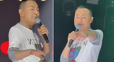 Serdar Ortaç yıllar sonra sahnede yardım almadan yürüdü