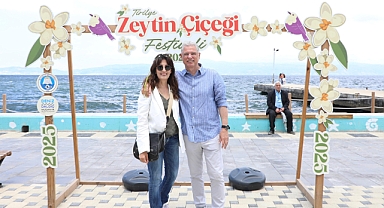 TİRİLYE'DE ZEYTİN ÇİÇEĞİ FESTİVALİ BAŞLADI