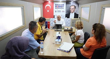Başkan Bozbey: “Mazot desteğini çiftçimizle buluşturuyoruz”