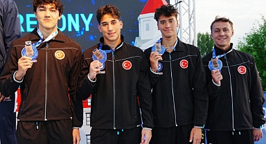 Belediyesporlu yüzücü Özgür Yonca, Avrupa üçüncüsü