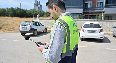 Bursa’da çevresel gürültü ölçümü yapıldı
