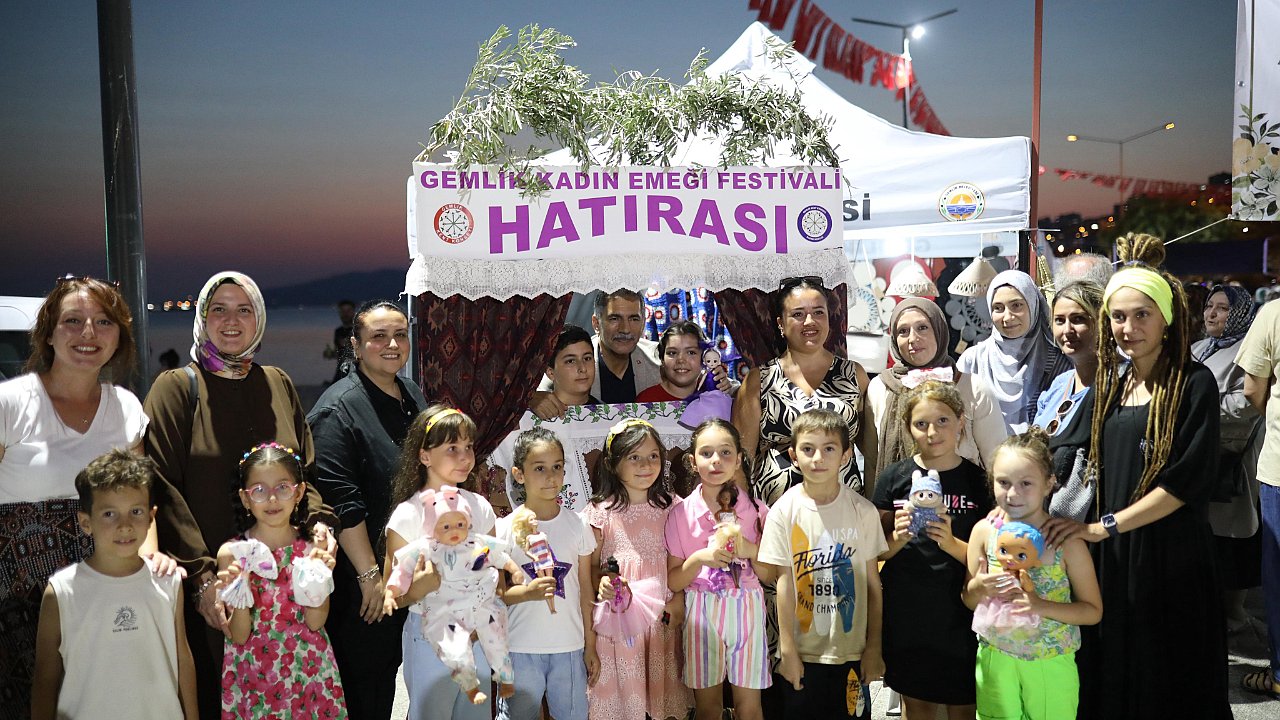 GEMLİK'TE KADIN EMEĞİ FESTİVALİ BAŞLADI