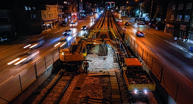 Büyükşehir’den raylarda konforlu ulaşım mesaisi