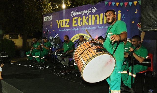 Yaz etkinliklerinde çocuklar ve aileler doyasıya eğlendi