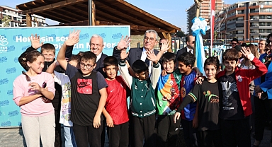 Nilüfer'in 421'inci parkı Balkan Mahallesi'nde açıldı