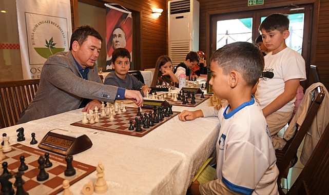 Osmangazi’de Cumhuriyet Ruhu Satranç Turnuvasıyla Canlandı 