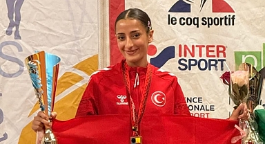 Büyükşehir Belediyesporlu Nazmiye Ak dünya üçüncüsü