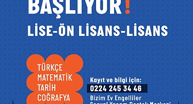 Nilüfer Belediyesi’nden engelli bireylere ücretsiz E-KPSS kursu