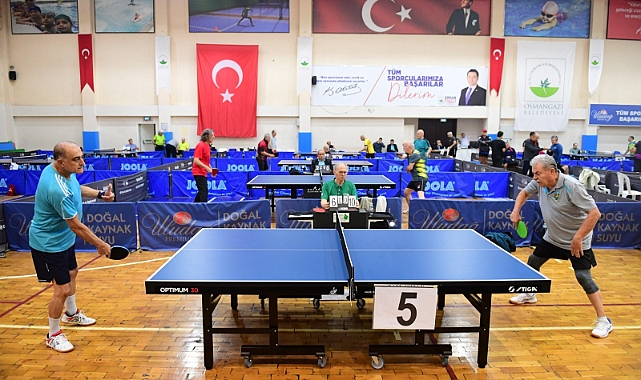 Osmangazi’de Veteran Sporcular Final İçin Ter Döktü