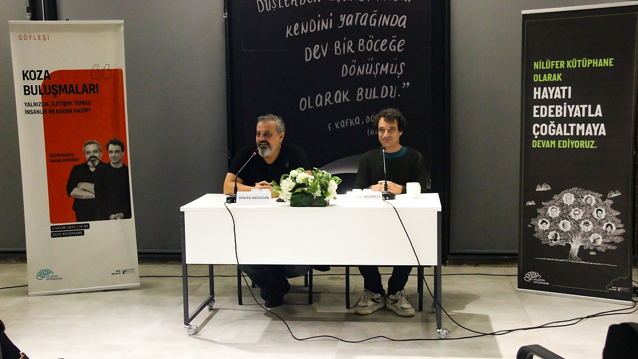 Özgür Mumcu Nilüfer’de okurlarıyla buluştu