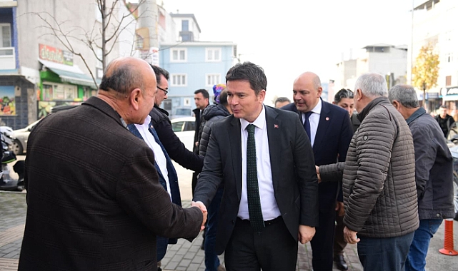 Başkan Erkan Aydın'ın Cuma Durağı Çiftehavuzlar Mahallesi Oldu