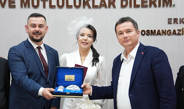 Başkan Erkan Aydın Yılın Son Nikahını Kıydı