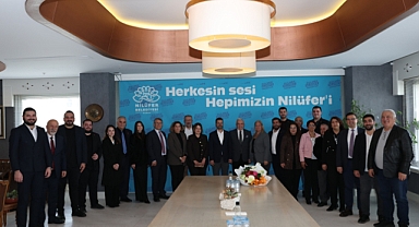  CHP NİLÜFER İLÇE YÖNETİMİ’NDEN BAŞKAN ŞADİ ÖZDEMİR’E ZİYARET