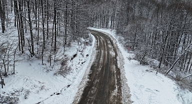 Osmangazi’de Karla Kapanan Yollara Anında Müdahale