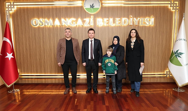 DMD Hastası Yağız Efe’ye Başkan Aydın’dan Destek 