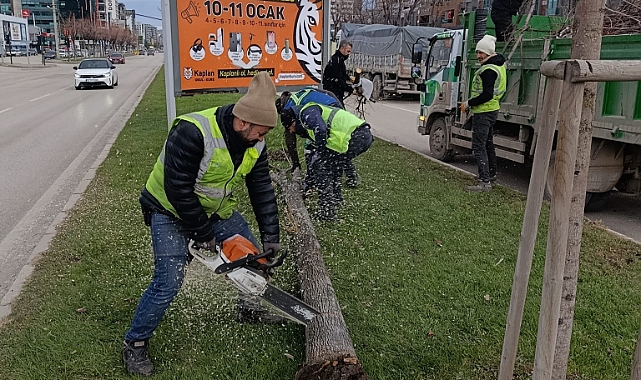 Lodosa karşı Büyükşehir ekipleri sahada