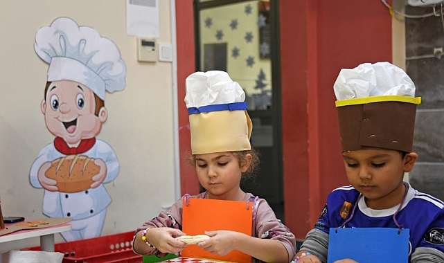 Osmangazi Belediyesi Kreşlerinde Minikler Fırıncılığı Deneyimledi