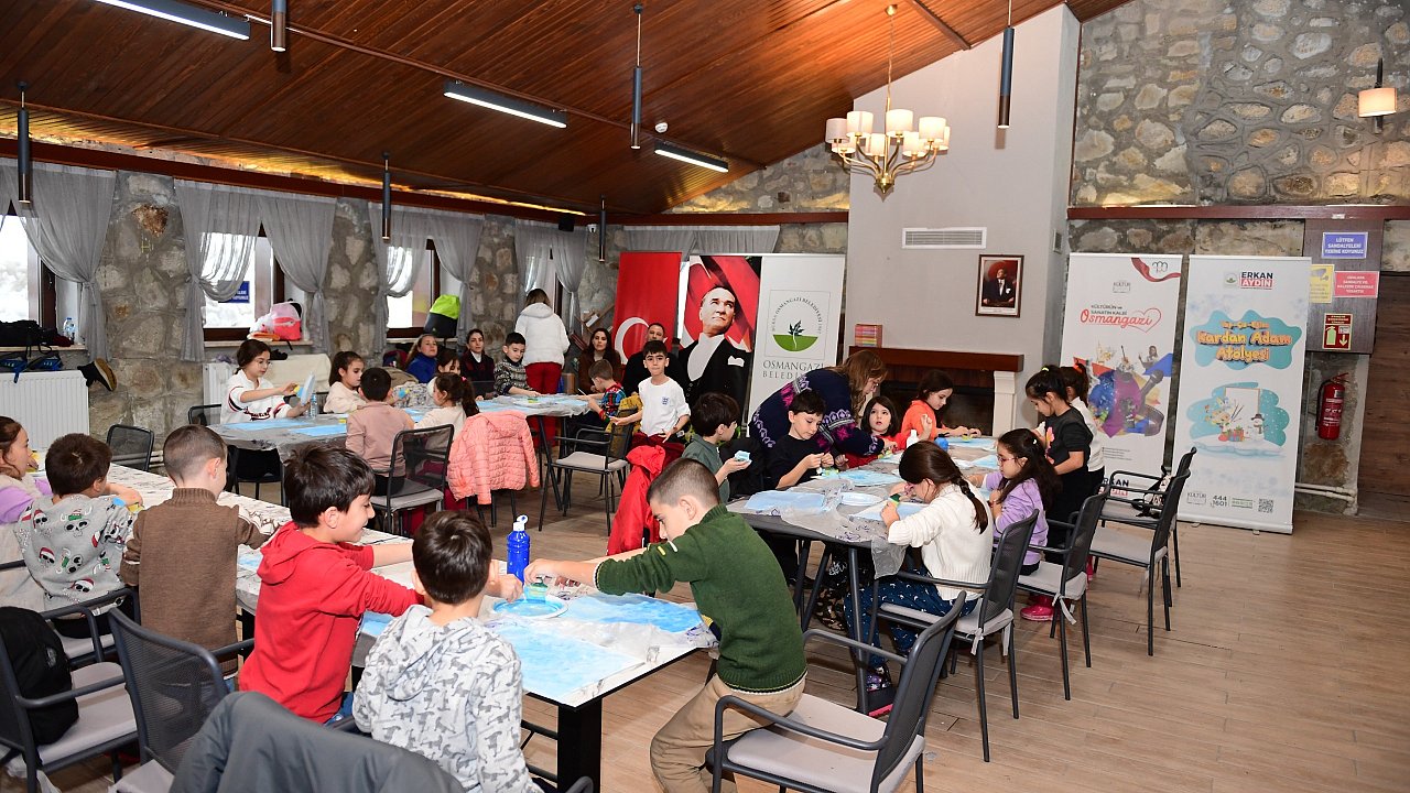 Osmangazi’de Çocuklar Kış Neşesiyle Buluştu
