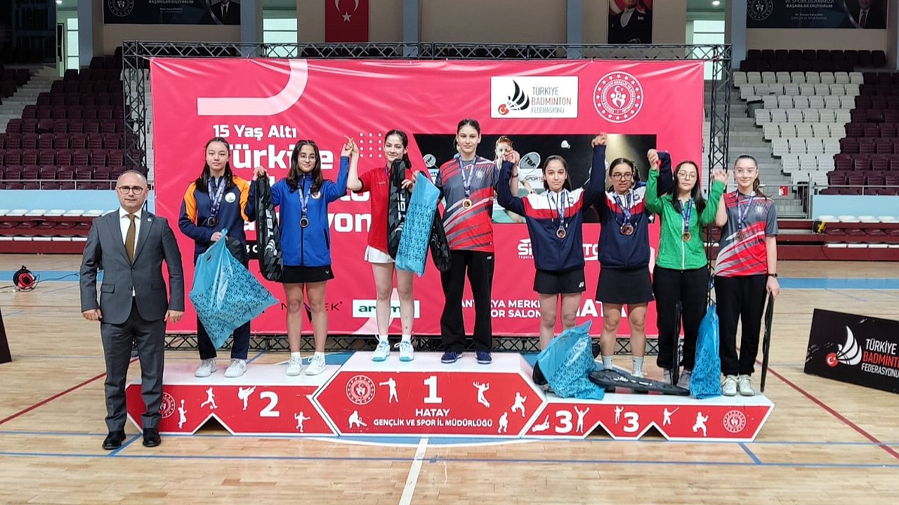 Osmangazili Badmintoncular Türkiye Şampiyonası’nda Parladı