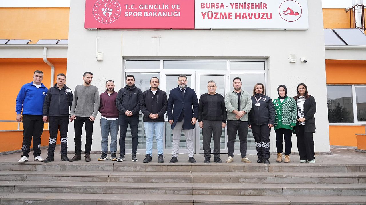 YENİŞEHİR KAPALI YÜZME HAVUZU AÇILIŞI GERÇEKLEŞTİRİLDİ