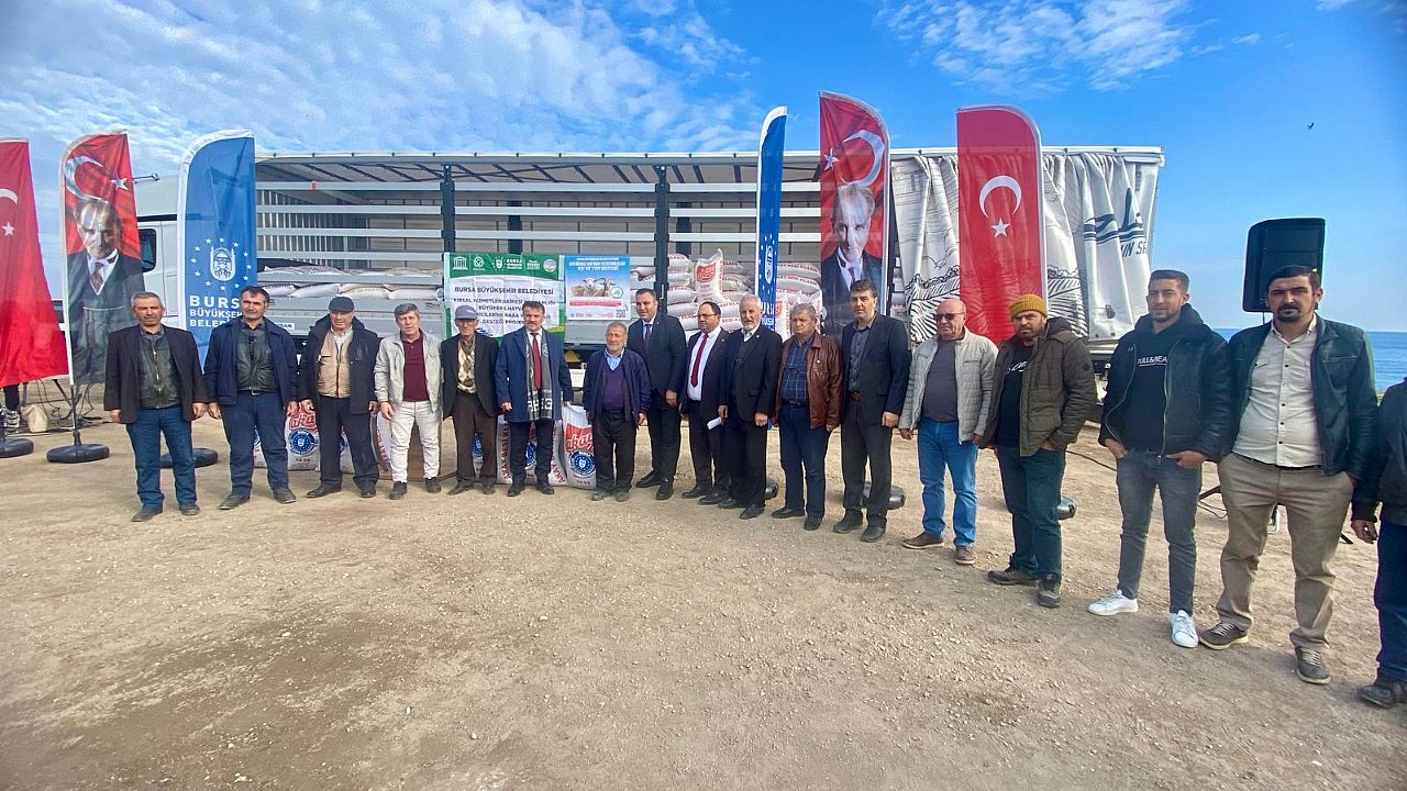 Bursa Büyükşehir’in kırsal kalkınma destekleri sürüyor
