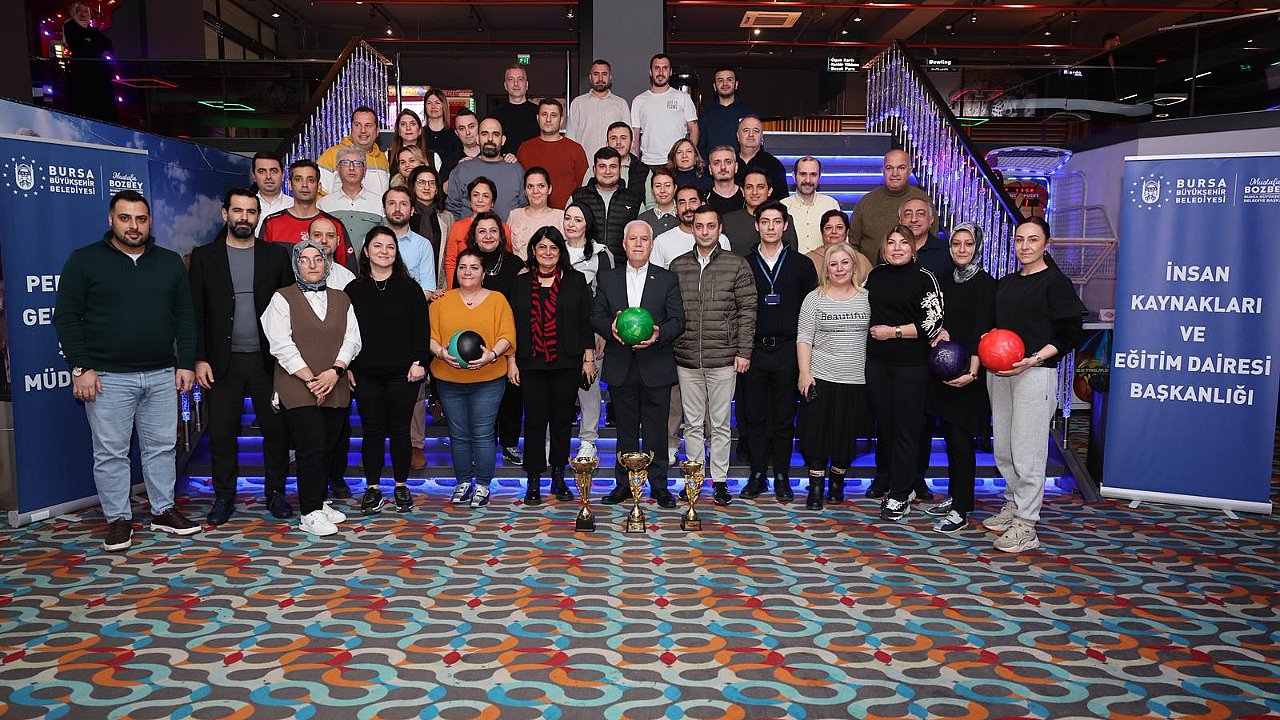 Büyükşehir'de bowlingle motivasyon