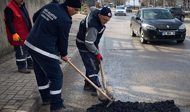 Gemlik’te Acil Müdahale Ekibi Sahada