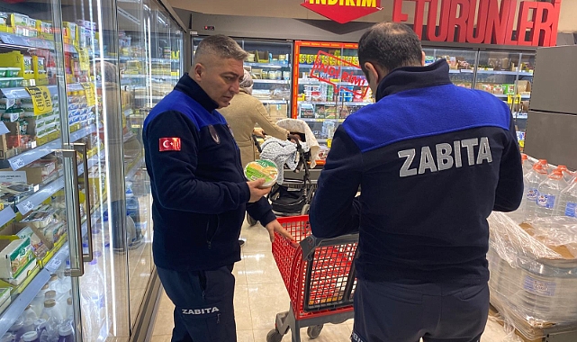 Gemlik'te Zabıtadan Market Denetimi