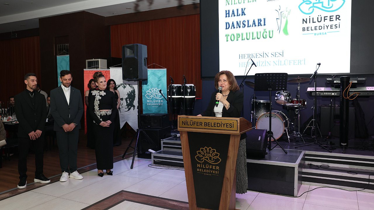 Nilüfer Halk Dansları Topluluğu’ndan 25’inci yıla özel kutlama