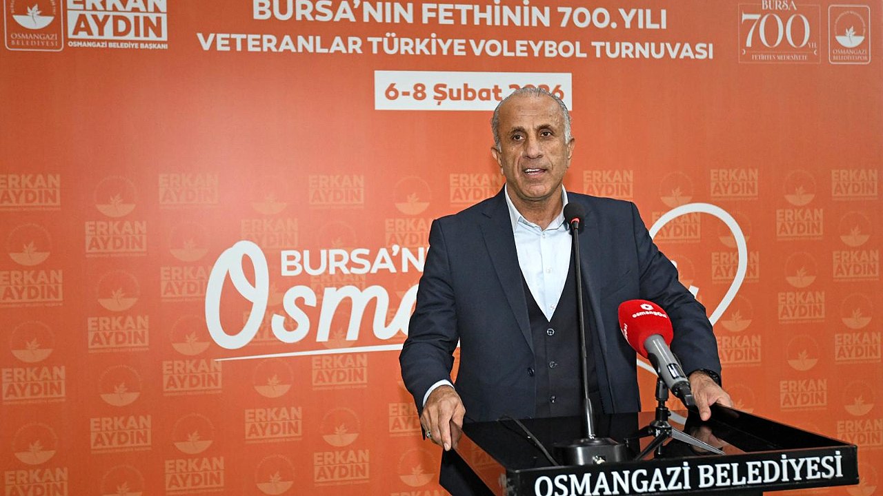 Osmangazi’de 700’üncü Yıla Özel Voleybol Turnuvası