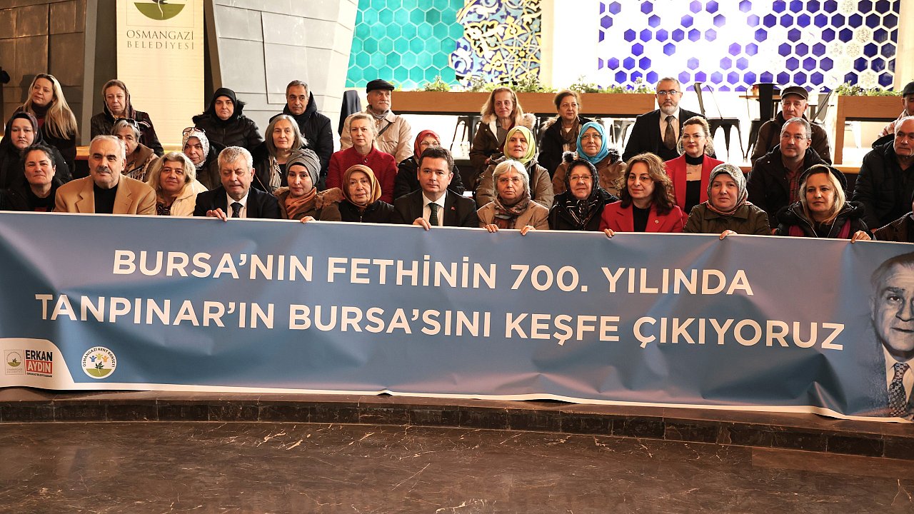 Tanpınar’ın Bursa’sını Keşfe Çıktılar