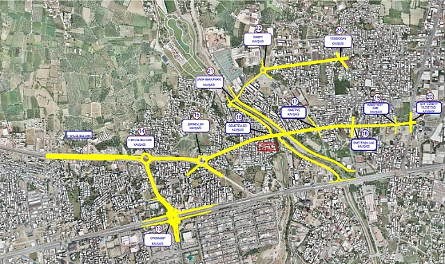 Gürsu bölgesindeki trafik bu köprülerle rahatlayacak