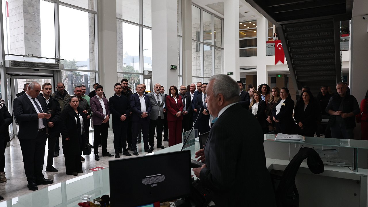 Nilüfer Belediyesi’nde geleneksel bayramlaşma gerçekleşti