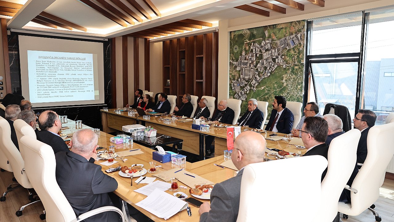 Başkan Şadi Özdemir, sanayicilerle ortak akıl toplantısında buluştu